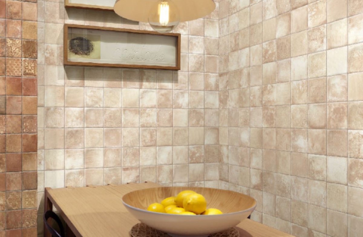 Valore_Tajmahal Cubik Travertino Decorado fényes fali csempe 25*75 cm