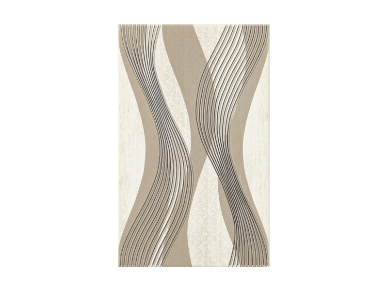 Paradyz_Sari Beige Inserto fényes fali csempe 25*40 cm