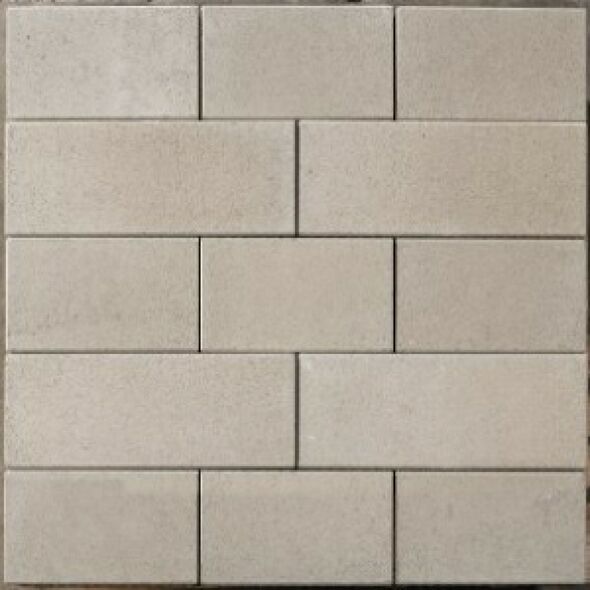 Leier Forum térkő 8cm Középszürke
