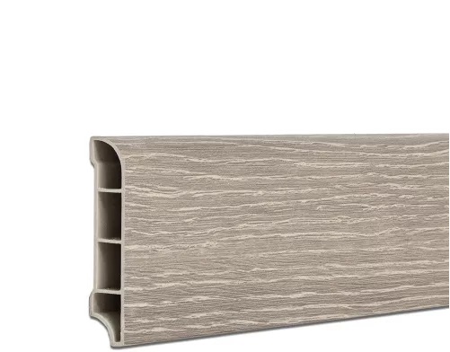 Vinyl SPC padlószegély Berben tölgy 2400x60x12 mm