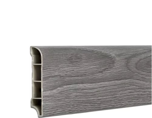 Vinyl SPC padlószegély Hradok tölgy 2400x60x12 mm
