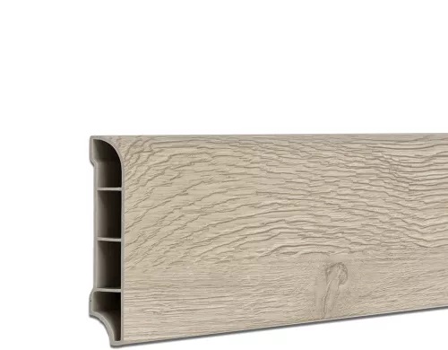 Vinyl SPC padlószegély Monte Carlo tölgy 2400x60x12 mm