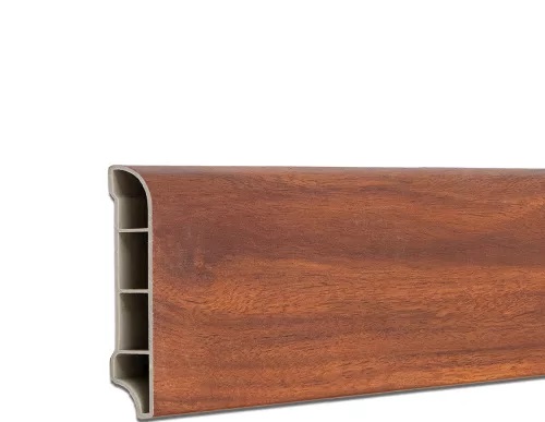Vinyl SPC padlószegély Serengeti dió 2400x60x12 mm