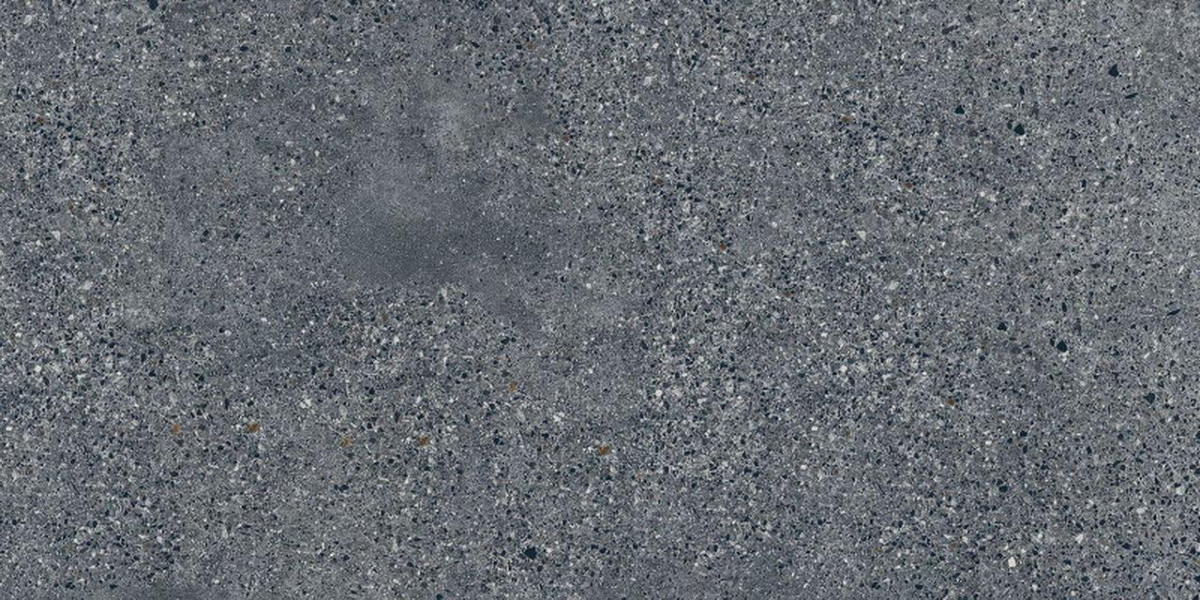 Tubadzin Monolith_Terrazzo Grafit Mat gres burkolat 59,8x119,8*0,8 cm