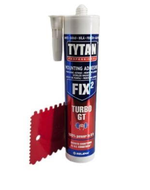 PVC kiegészítők_Tytan Fix2 Turbo GT ragasztó