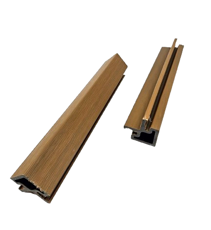 Mediterrán R WPC kiegészítők CO-EX falburkolat sarokprofil arany tölgy 50x50x2900 mm