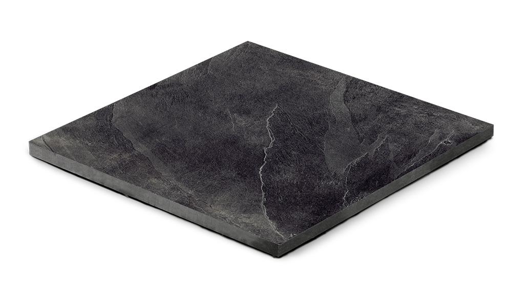Kőporcelán_Slate Black 60 x 60 x 3cm