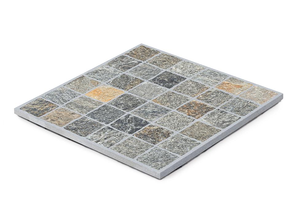 Kőporcelán_StoneGres_ Cubetti Luserna 60 x 60 x 2 cm