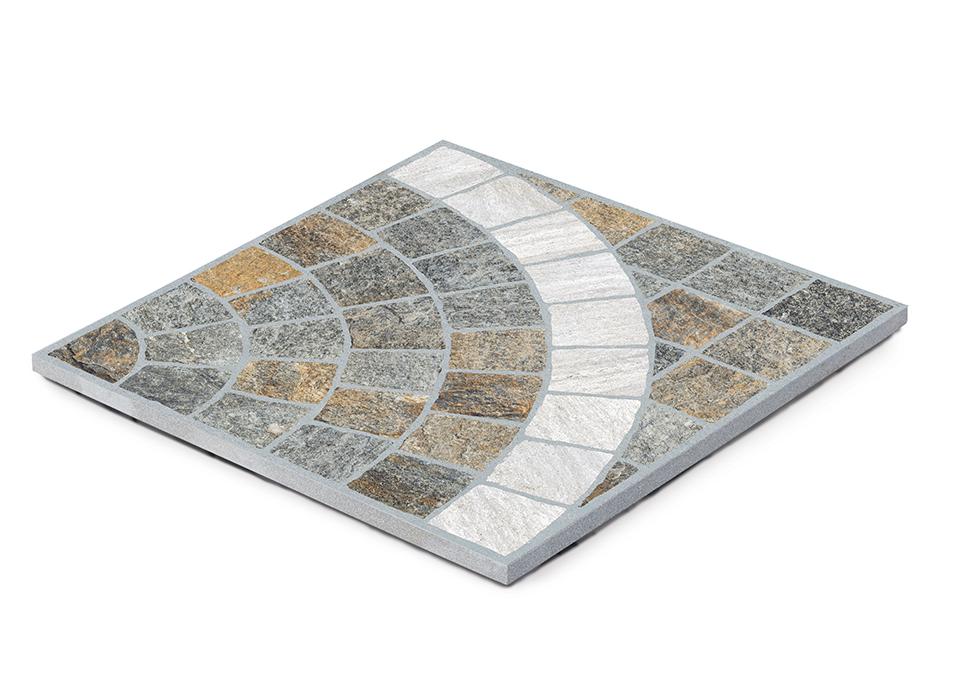 Kőporcelán_StoneGres_ Cubetti Luserna Rosone Carrara 60 x 60 x 2 cm