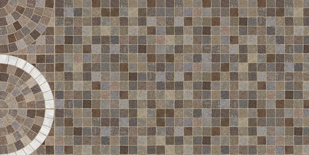Kőporcelán_StoneGres_ Cubetti Porfido Marrone Rosone Carrara 60 x 60 x 2 cm