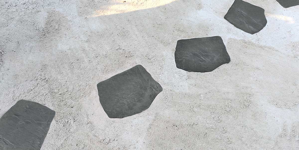 Kőporcelán_StoneGres_ Passo Giapponese Ardesia 42 x 36 x 2 cm
