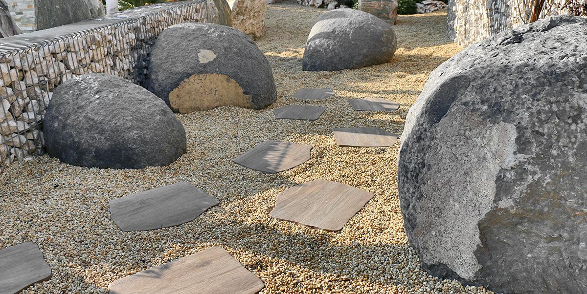 Kőporcelán_StoneGres_ Passo Giapponese Holz Marrone 42 x 36 x 2 cm
