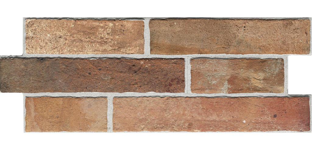 Kőporcelán_Cera Panel_ Clay Copper 16 x 40 x 1 cm