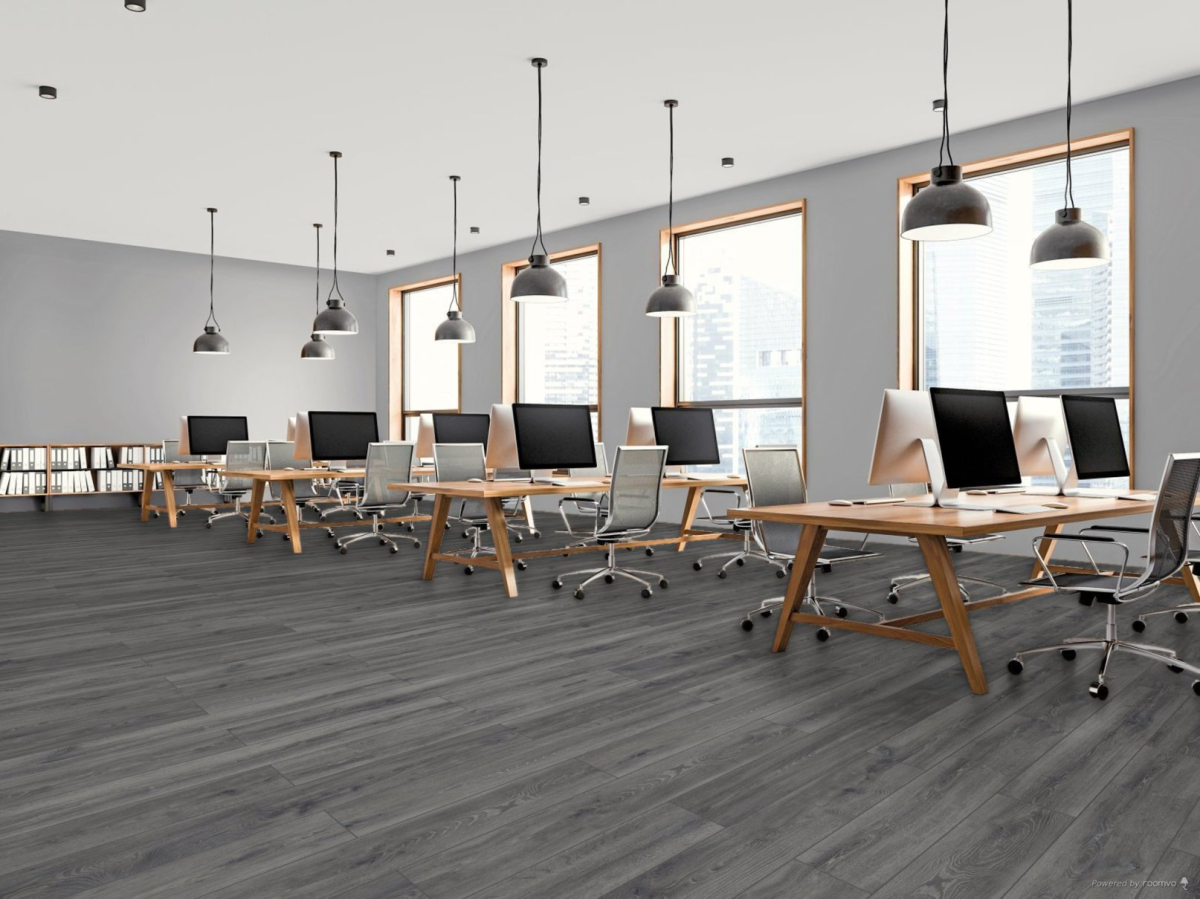 Swiss Krono Grand Selection Evolution Graphite Oak laminált padló 1380x191x14mm CI /4510/