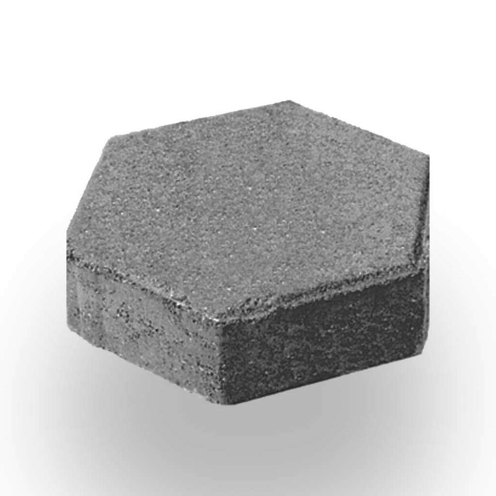 SW Térkő_Hatkő 6 cm Fekete