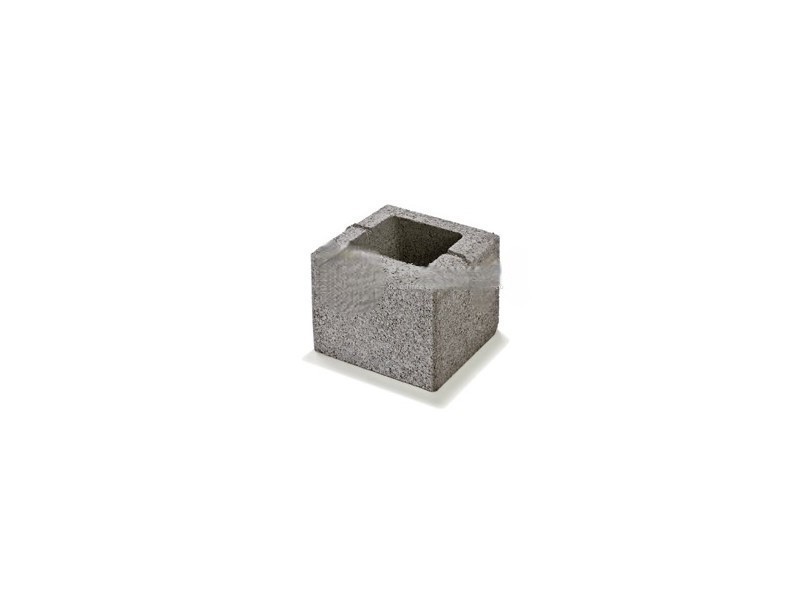 Sw Zsalukő Kerítéselem 20x20x16 cm Szürke