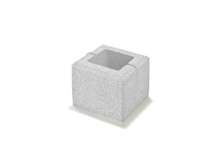 Sw Zsalukő Kerítéselem 20x20x16 cm Fehér
