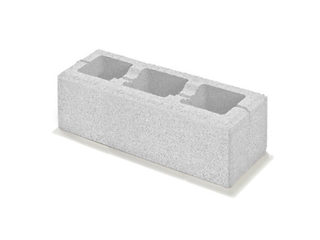 Sw Zsalukő Kerítéselem 60x20x16 cm Fehér