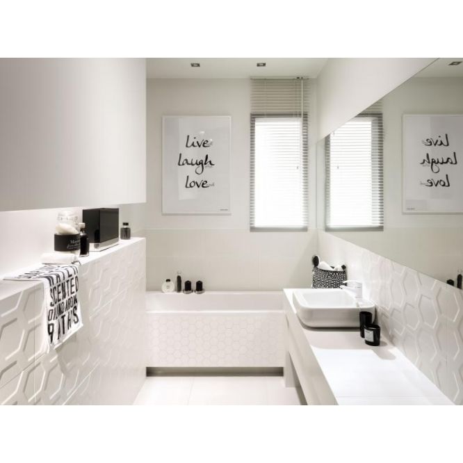 Tubadzin All in white grey/ white 28,2x30,6x1 cm mozaik