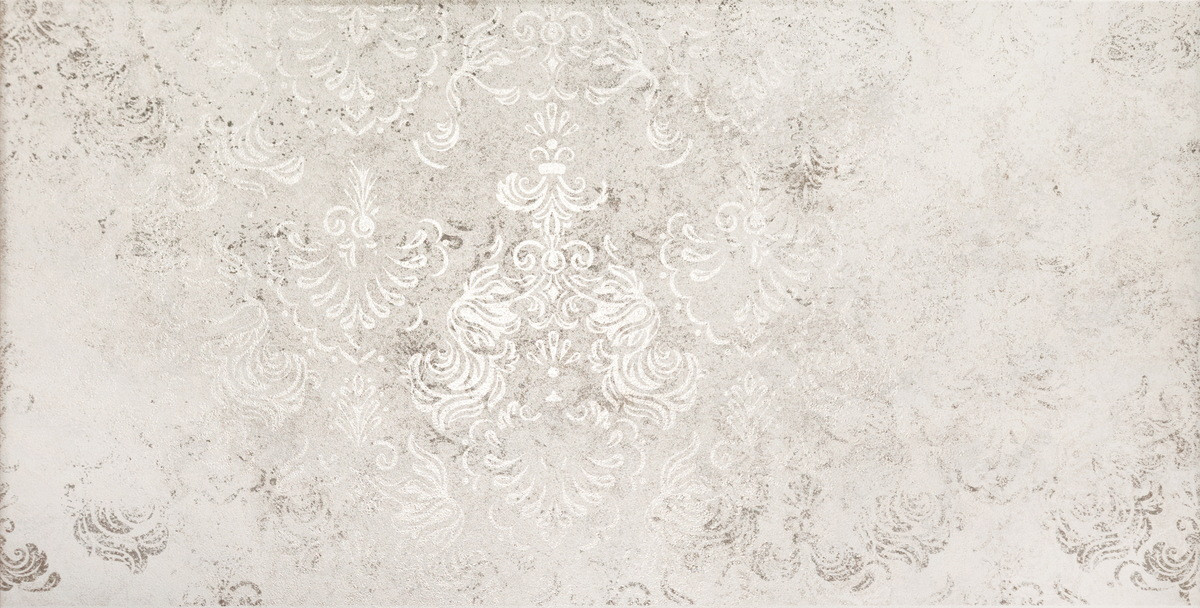 Tubadzin Neutral Grey Ornament 29,8x59,8x1 cm csempe