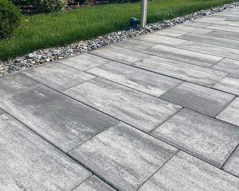 VIASTEIN_Sempre Grando térkő Clean & Color Protect védelemmel_antracit/fehér árnyalt 6cm