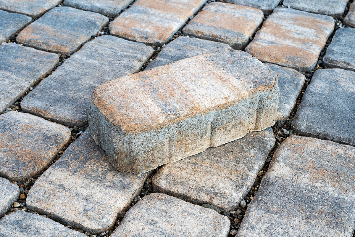 VIASTEIN_Old Stone strukturált térkő Clean & Color Protect védelemmel_kagylóhéj árnyalt 7cm