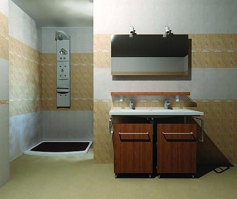 Zalakerámia Natura beige fényes falicsempe 20*25 cm /ZBE 784/