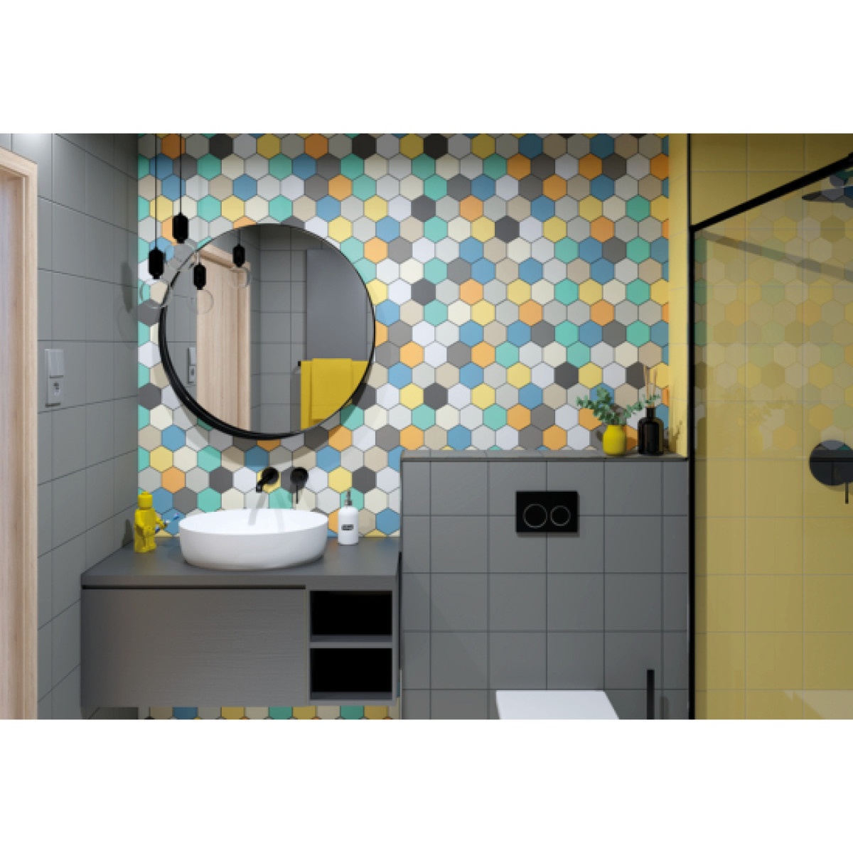 Zalakerámia Spektrum Mosaic falicsempe 29,5*33,5 cm /ZBM 32126/
