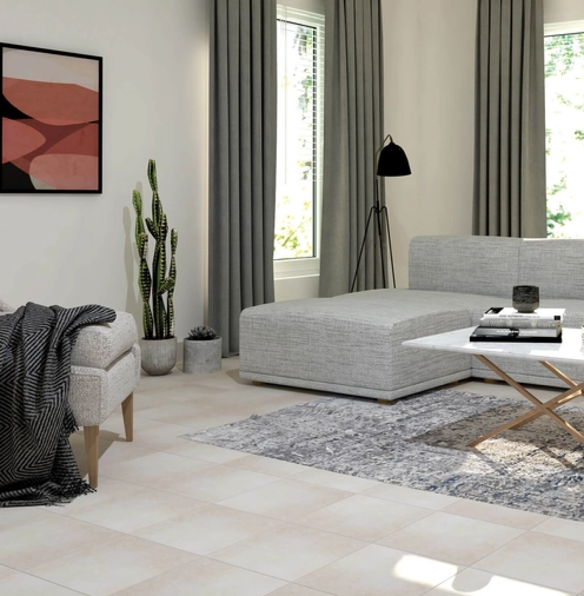 Zalakerámia Cordoba Beige matt padlóburkolat 30*30*0,74 cm /ZRG101/