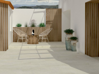 Valore SLASH BEIGE RET padlólap 60X60X0,8 cm