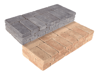 Téglakő lépcsőelem 96x36x15 cm Antracit-barna