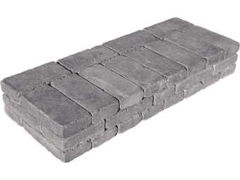 Téglakő lépcsőelem 96x36x15 cm Antracit-barna