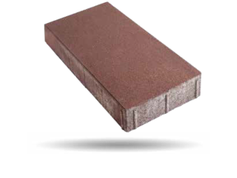 SW Térkő_Lépőkő 8 cm Barna