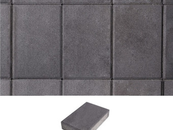 SW Térkő_Városkő 6 cm Antracit