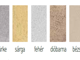 Sw Zsalukő Kerítéselem 60x20x16 cm Sárga