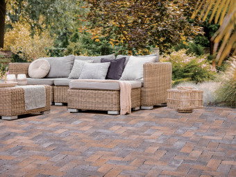 Barabás térkő Téglakő 5 cm, fahéj