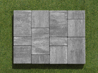 BácskaStone_Bácska Mix 6 cm Antracit/fehér