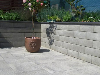 SEMMELROCK_RIVAGO SLIM NAGYKŐ 60x20x9CM KÖZÉPSZÜRKE