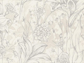 Arte_Melia White Flower matt csempe 30,8*60,8*1 cm