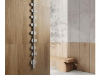 Pure Wood Beige matt falicsempe 32,8 x 89,8 x 1 cm 