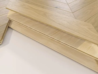 Melegburkolat_Barlinek olajozott szalagparketta Bright Tölgy Chevron 725*130*14 mm
