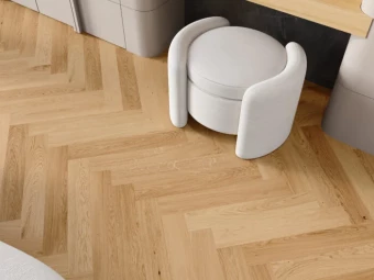 Melegburkolat_Barlinek olajozott szalagparketta Bright Tölgy Halszálkás (110) 660*110*14 mm