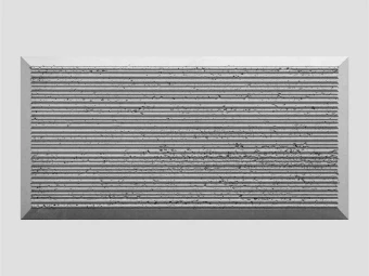 Star Stone_Code_dekor burkolat,40x20x2 cm, silver