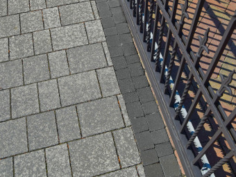 Barabás térkő Villány kombi 6 cm, antracit