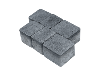Barabás térkő Villány kombi 6 cm, antracit