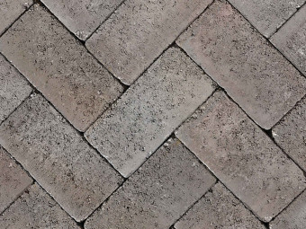 Barabás térkő Téglakő 8 cm, antracit-barna