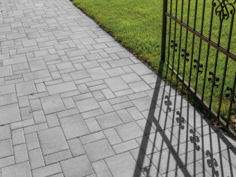 Barabás térkő Somló Trió 6 cm, szürke