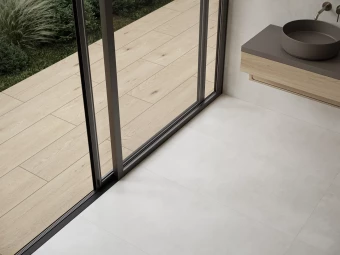 Paradyz U117 Light Grey Ret lappato gres burkolat 59,8*119,8*0,8 cm