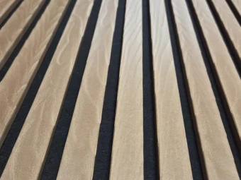 Mediterrán R_AquaWood Mocha Wood vízálló akusztikus falpanel 2800*600*21 mm