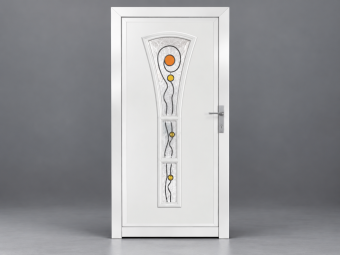 Bejárati ajtók_DOOR PVC Panel_Larissa